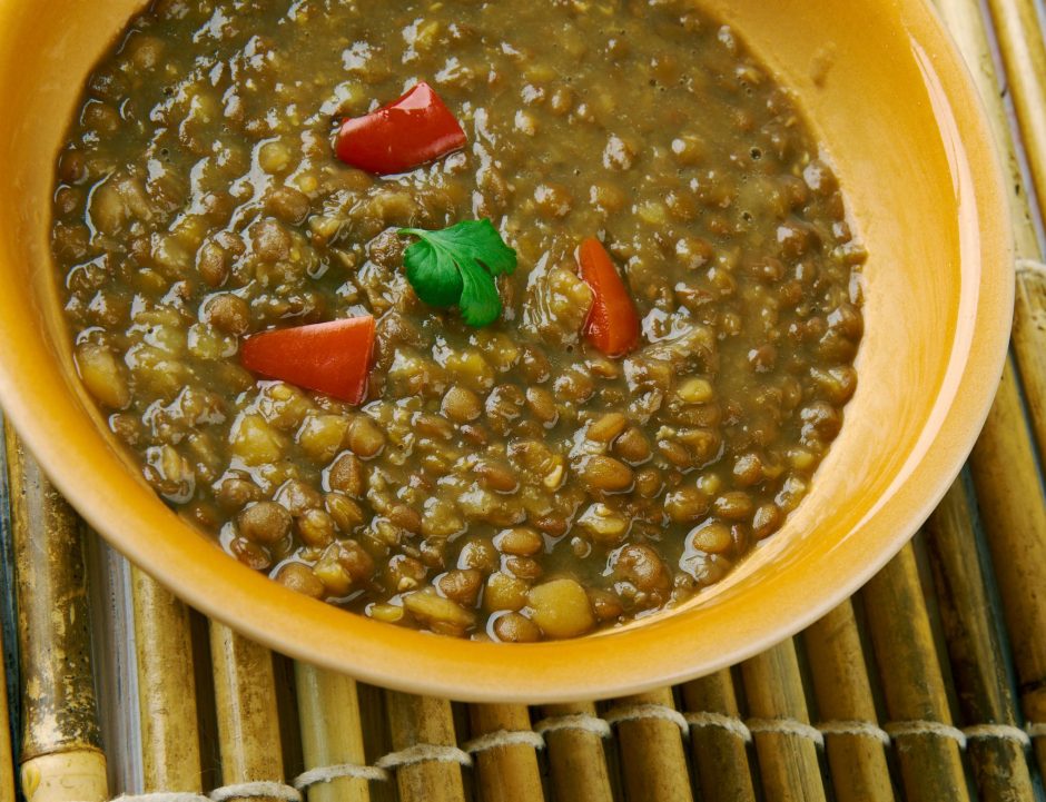 Curry Masoor -gulaš od leće